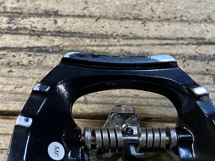 JU245 シマノ SHIMANO PD-A530 ビンディングペダル SPD 片面フラット 黒
