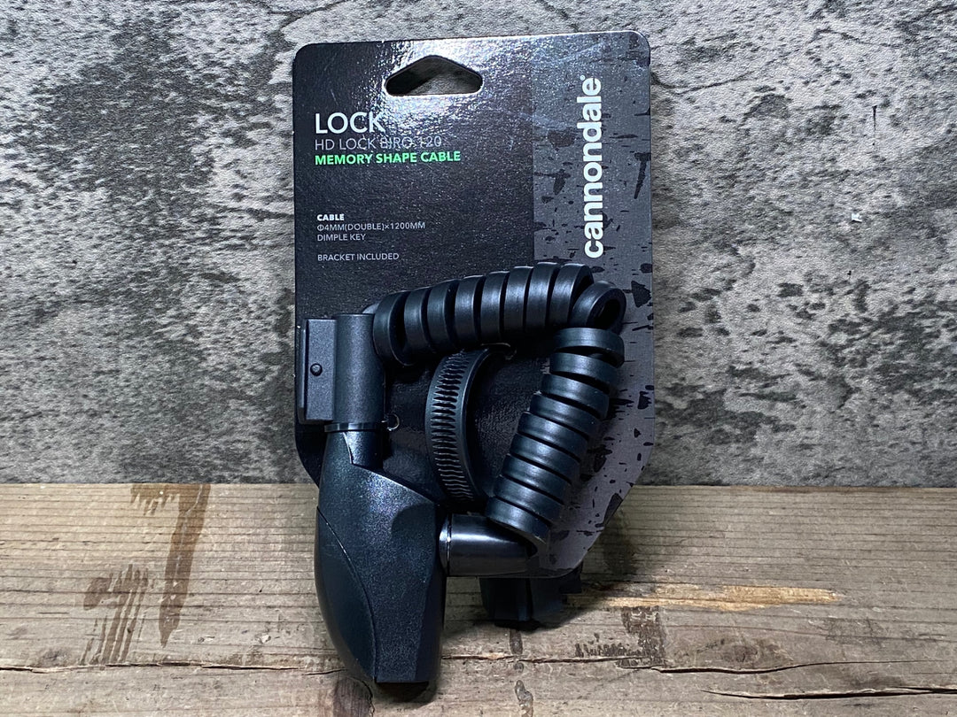JF197 キャノンデール CANNONDALE HD LOCK BIRO 120 ケーブルロック