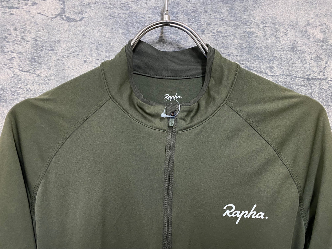 KA639 ラファ Rapha CORE JERSEY 半袖 サイクルジャージ オリーブ M