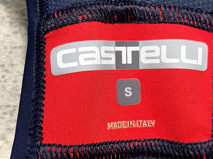 JT757 カステリ CASTELLI ビブショーツ ネイビー S