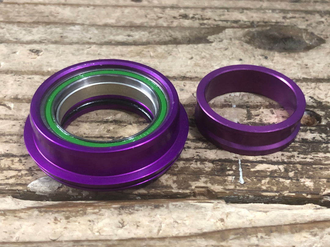 JN630 ウルフトゥース WOLF TOOTH ZS44/28.6 UPPER HEADSET ヘッドセット パープル 10mmスペーサー付属