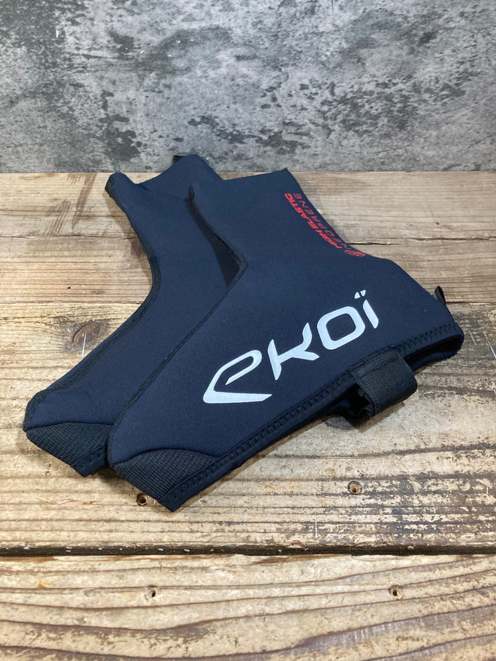 KF162 エコイ ekoi シューズカバー 黒 XL