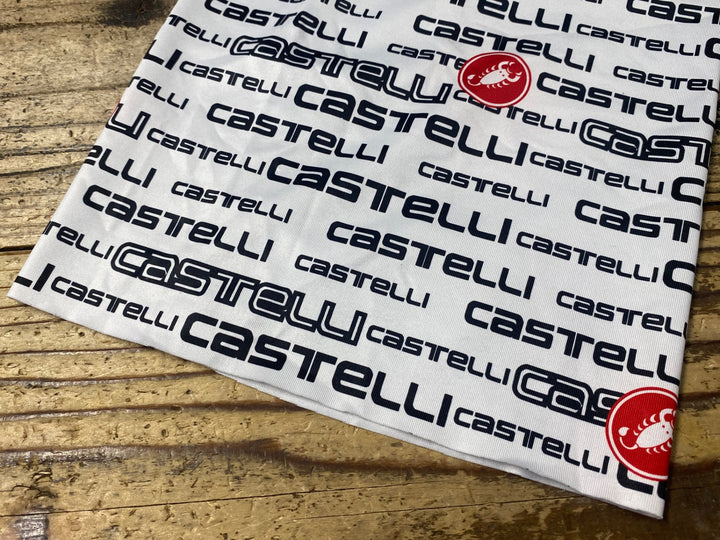 KJ839 カステリ CASTELLI ネックカバー 白黒