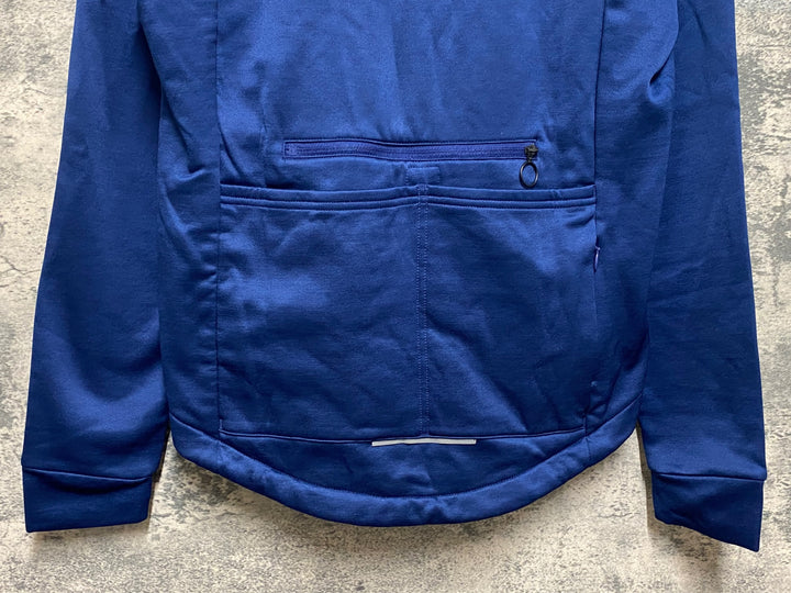 JS011 ラファ Rapha CLASSIC WINTER JACKET 長袖 サイクルジャケット 紺 M 裏起毛