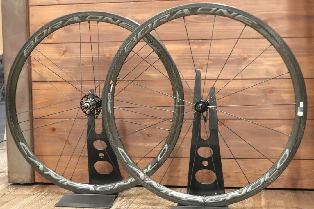 カンパニョーロ CAMPAGNOLO ボーラワン BORA ONE 35 AC3 カーボン チューブラー ホイールセット カンパ11S/12S 【東京南麻布店】