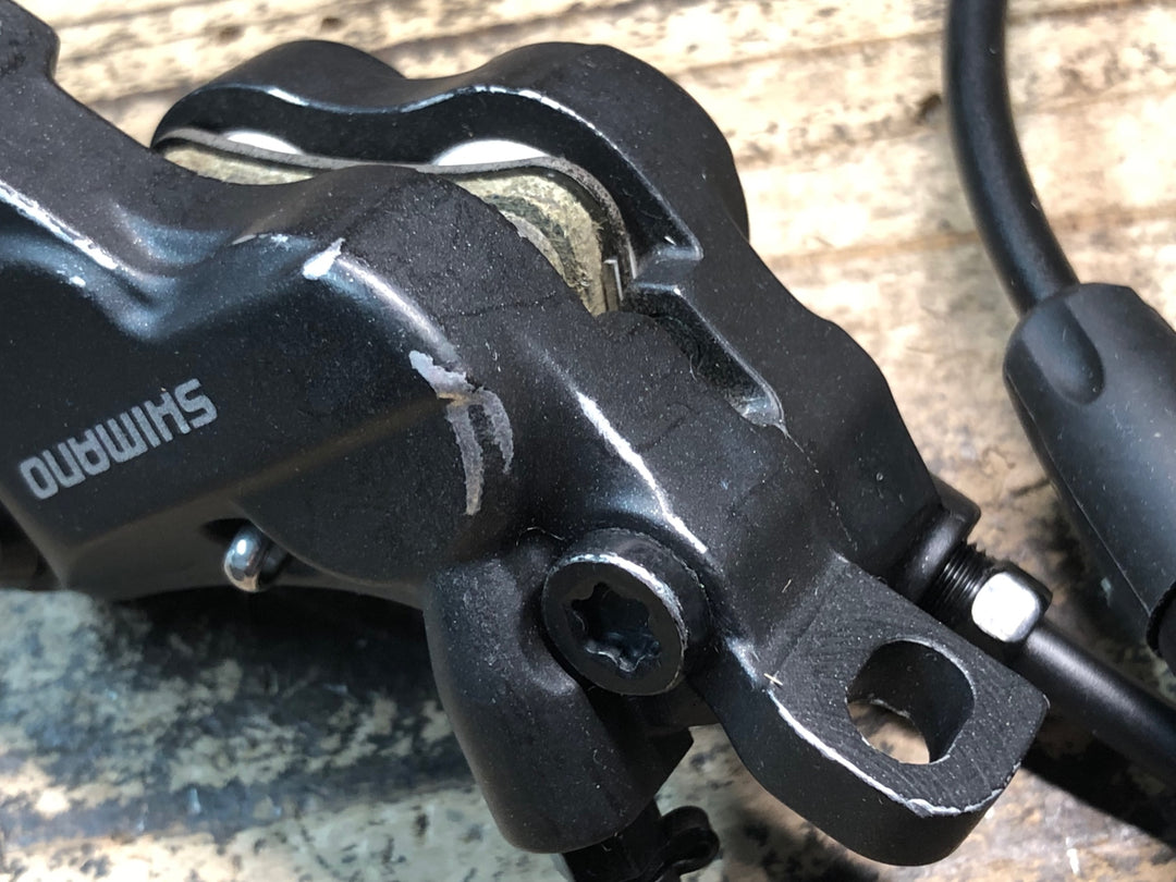 JM164 シマノ SHIMANO BL-M6100 BR-M6120 ディスクブレーキ レバー キャリパー 4ピボット セット Φ22.2