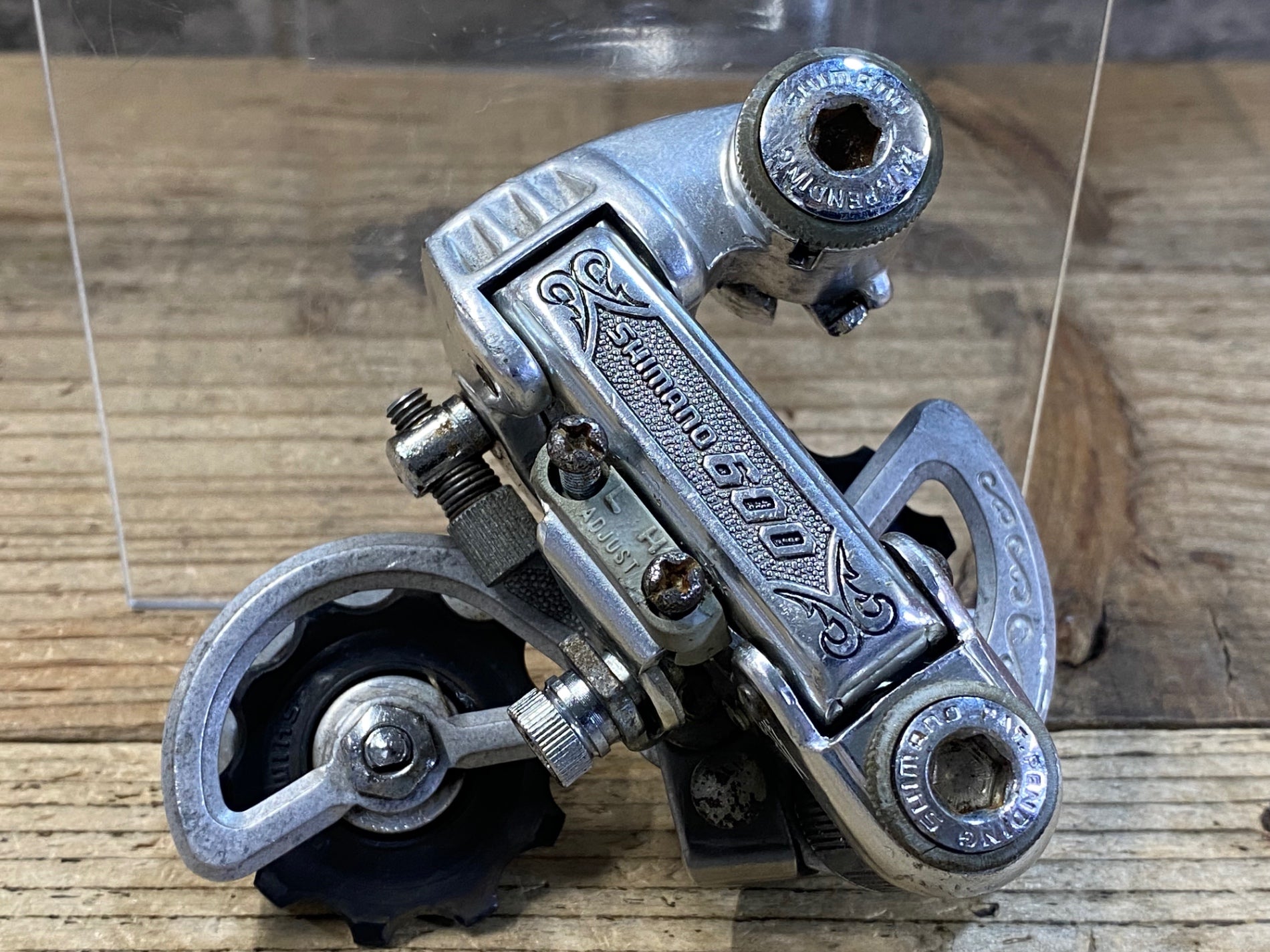 JI800 シマノ SHIMANO 600 EX パーツセット (FD,RD,Wレバー) 2x8s