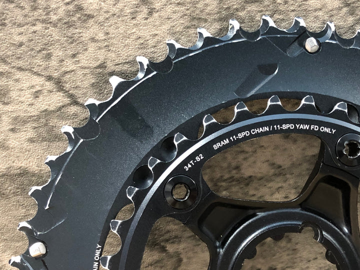 JV404 スラム SRAM チェーンリング 50/34T 11S