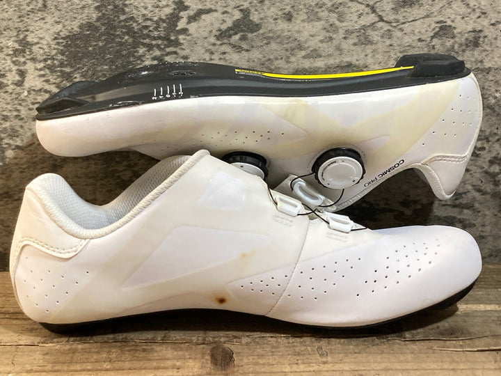 KC476 マヴィック MAVIC COSMIC PRO ビンディングシューズ 白 EU41 1/3 汚れあり