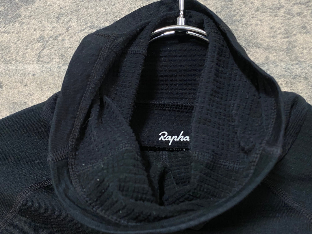 KA167 ラファ Rapha PRO TEAM THERMAL BASE LAYER LONG SLEEVE 長袖 ベースレイヤー 黒 S