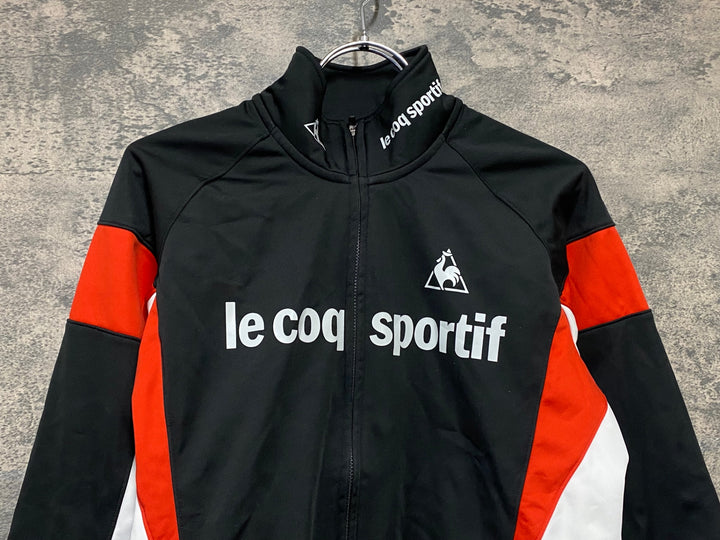 KC842 ルコックスポルティフ le coq sportif 長袖 サイクルジャケット 黒 L