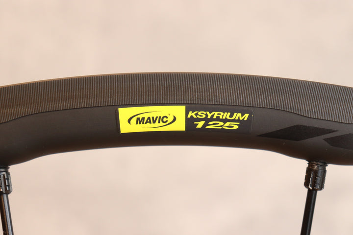 【訳あり】 マヴィック MAVIC キシリウム KSYRIUM 125 エグザリット EXALITH シマノ 11S/12S 15C アルミ クリンチャー ホイールセット 【さいたま浦和店】
