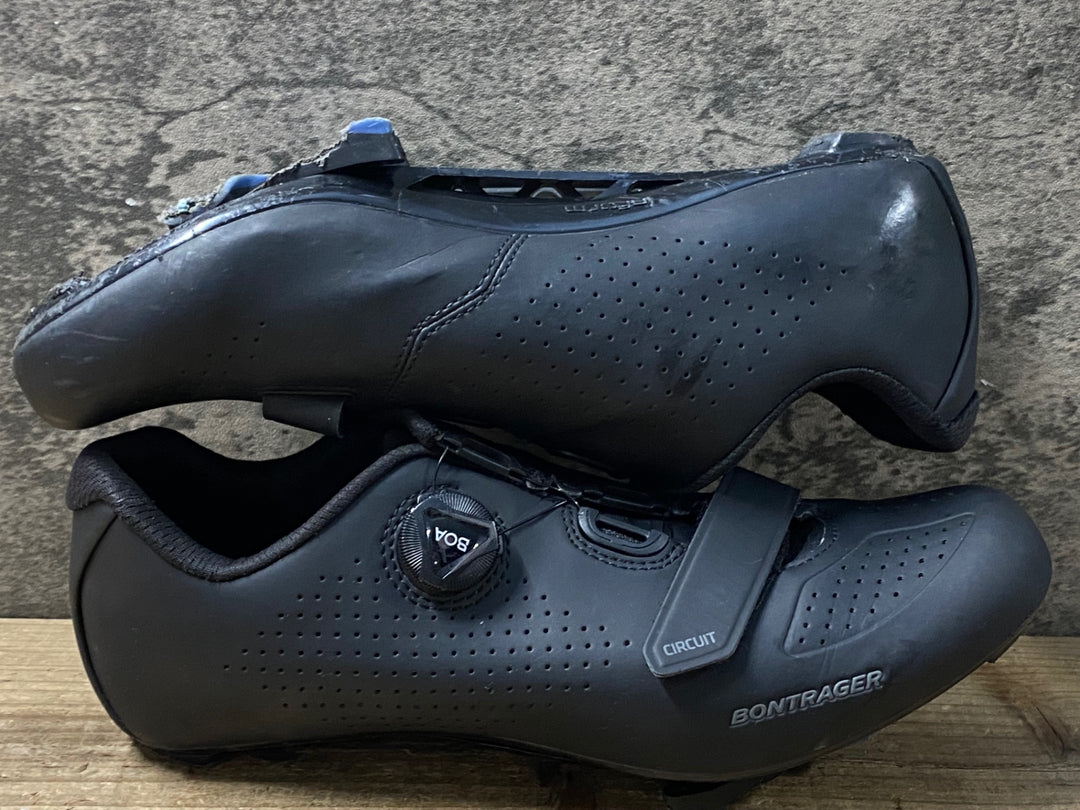 KH258 ボントレガー BONTRAGER サーキット CIRCUIT ROAD SHOES ビンディングシューズ 3穴 EU44 黒