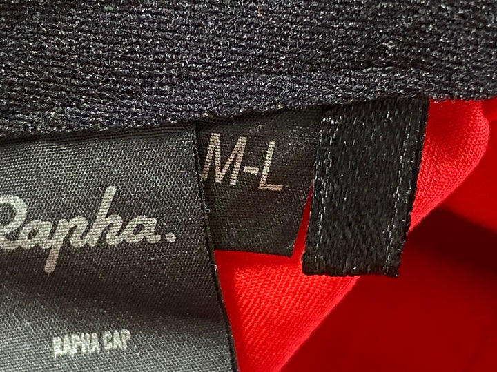 KG258 ラファ RAPHA CAP サイクルキャップ 赤 M-L