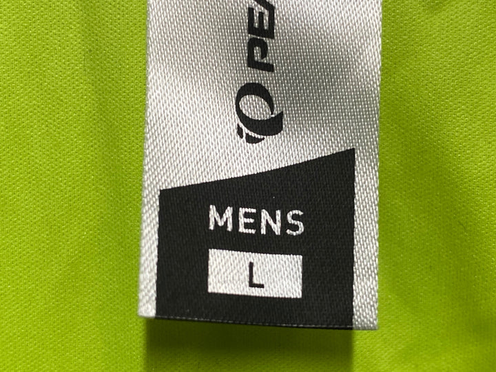 JQ908 パールイズミ PEARL iZUMi ジレ サイクルベスト 蛍光イエロー L