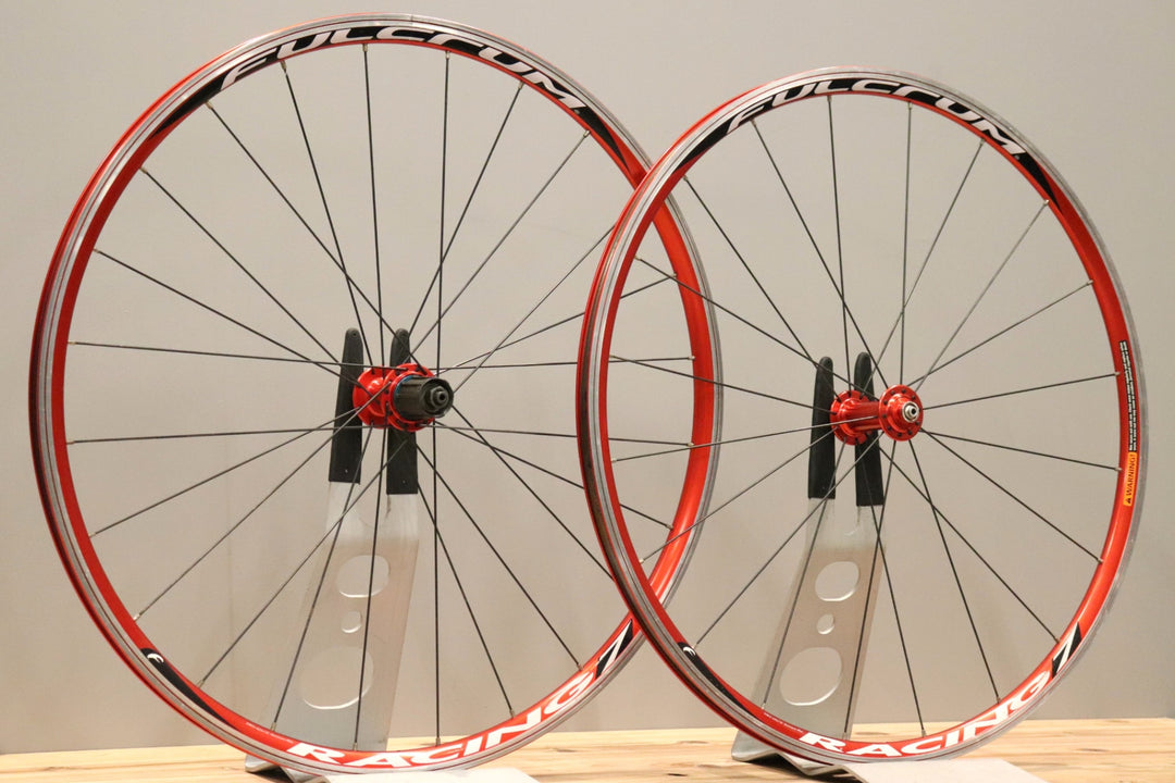 フルクラム FULCRUM レーシング RACING 7 アルミ クリンチャー ホイールセット シマノ10S ナローリム 15C 【仙台店】