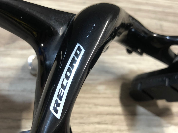 JT136 カンパニョーロ CAMPAGNOLO レコード RECORD TITANIUM キャリパーブレーキ リア ブラック