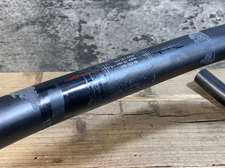 KC617 デダエレメンティ DEDA ELEMENTI SUPERLEGGERA カーボン ドロップハンドル エンド外-外420mm Φ31.7