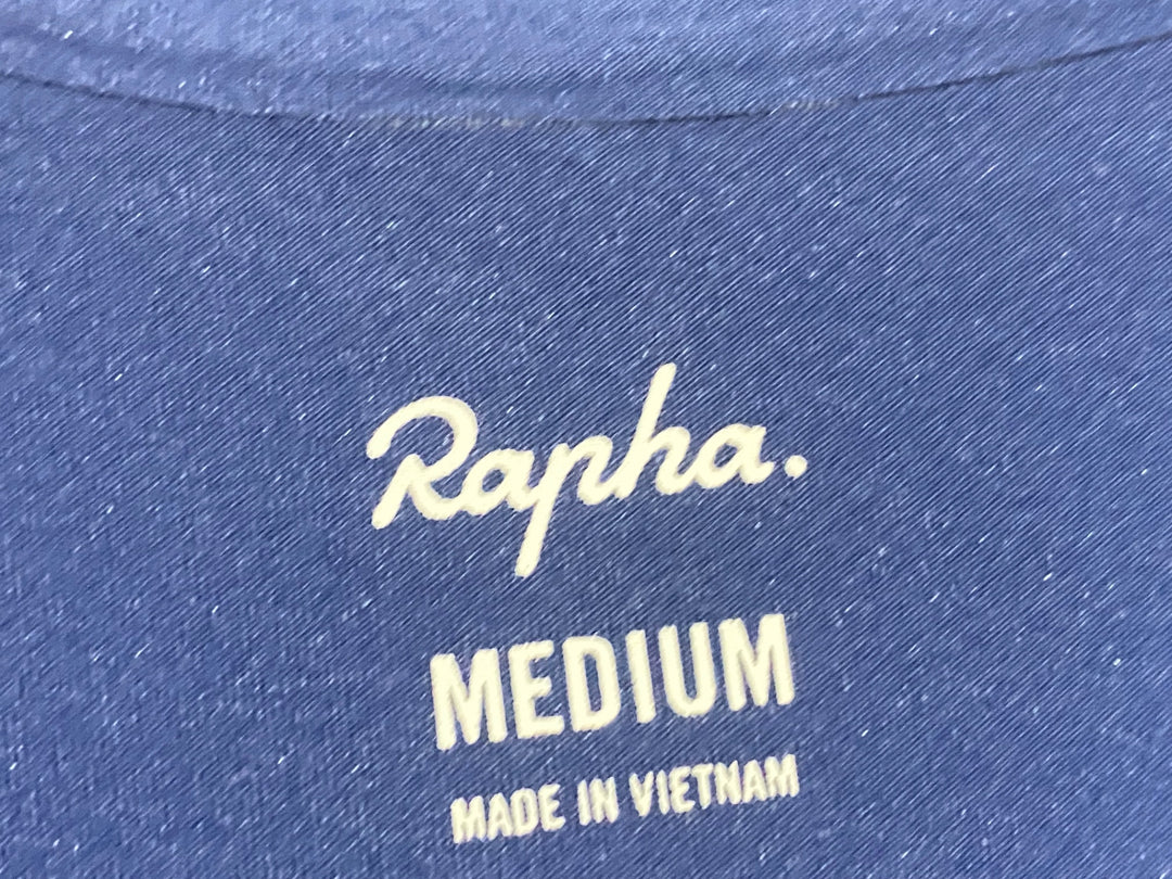 KM157 ラファ Rapha WOMEN'S CORE LIGHTWEIGHT JERSEY 半袖 サイクルジャージ 青 M