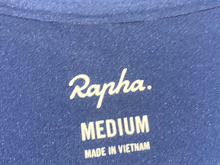 KM157 ラファ Rapha WOMEN'S CORE LIGHTWEIGHT JERSEY 半袖 サイクルジャージ 青 M