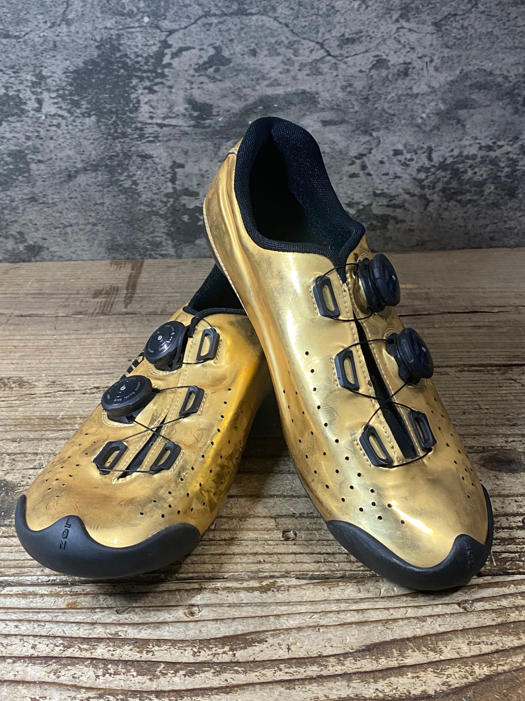 JS461 ヴェロビチ VELOBICI Killer DL Killer SHOE ビンディングシューズ EU42 ゴールド ※熱形成有