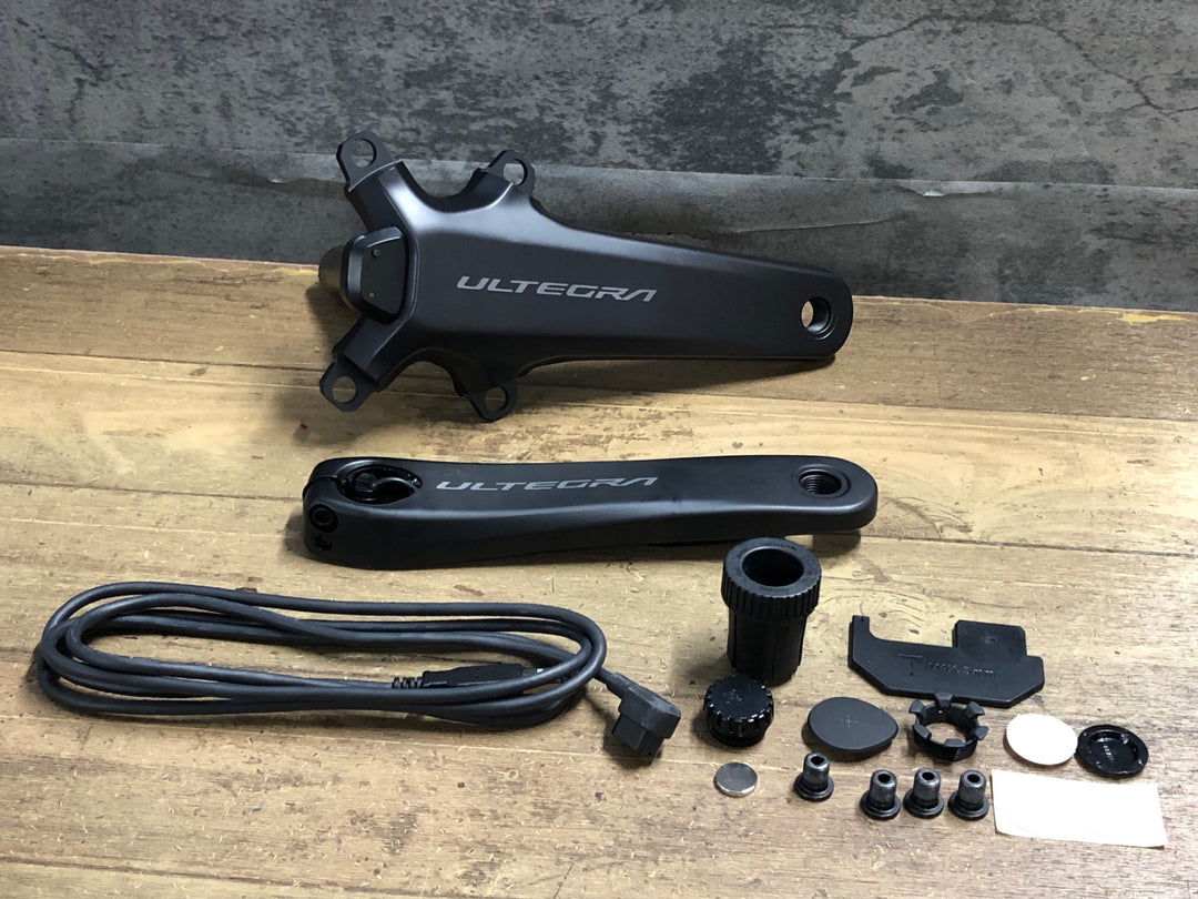 KF657 SHIMANO FC-R8100-P 160mm 両足計測 チェーンリング無 動作確認済
