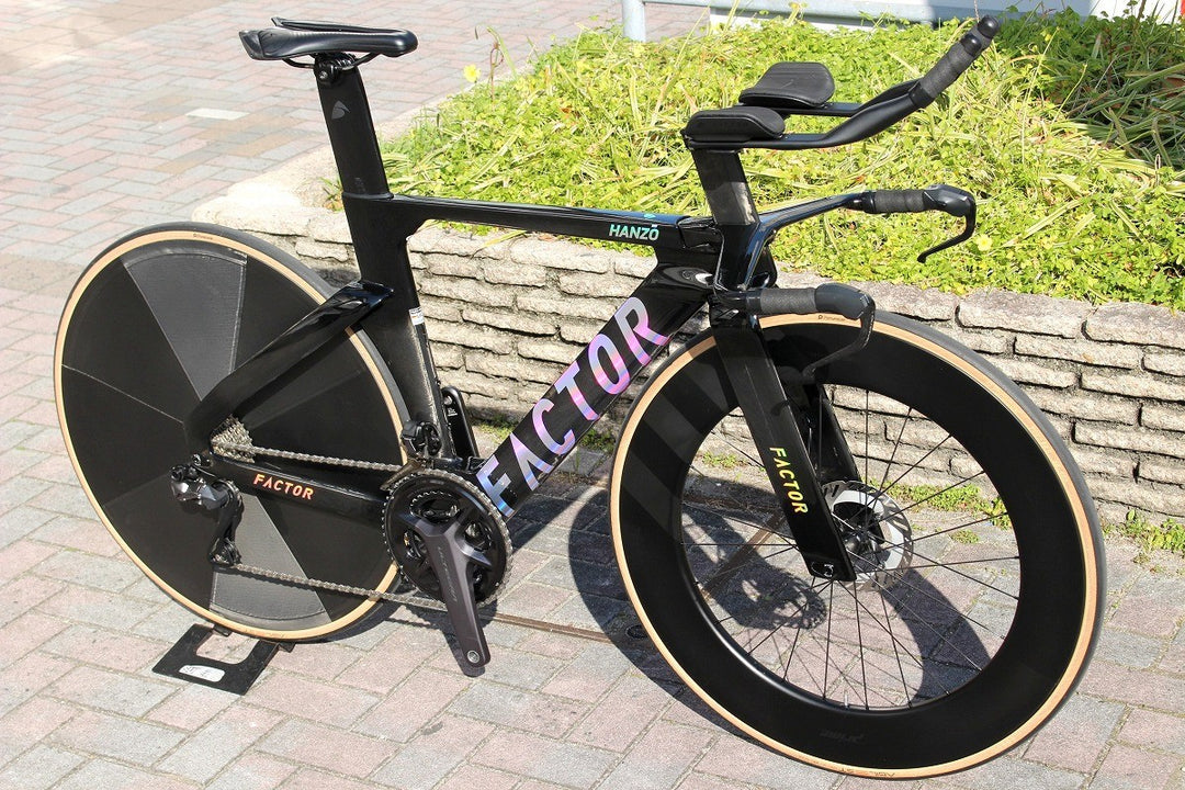 ファクター FACTOR ハンゾー HANZO 2023 Sサイズ アルテグラ Di2 R8170 12S カーボン TTバイク タイムトライアルバイク 【名古屋店】