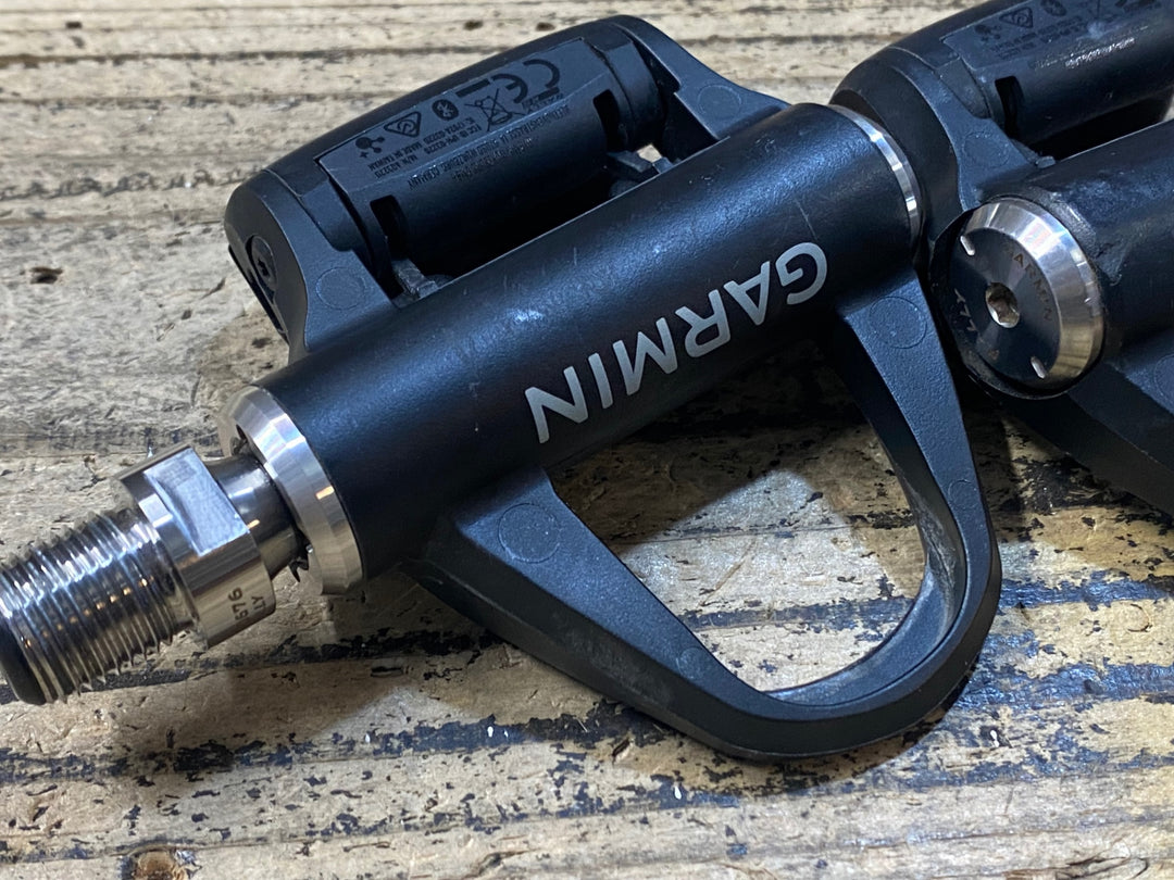 JW315 ガーミン GARMIN RALLY RS200 両側計測 パワーメーター ビンディングペダル SPD-SL 動作確認済
