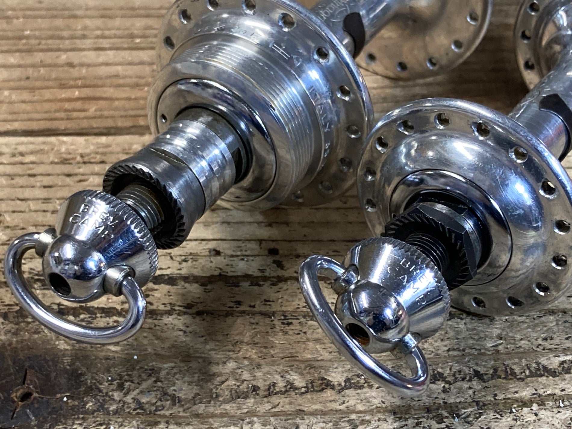 HX231 カンパニョーロ Campagnolo レコード RECORD ハブ前後セット