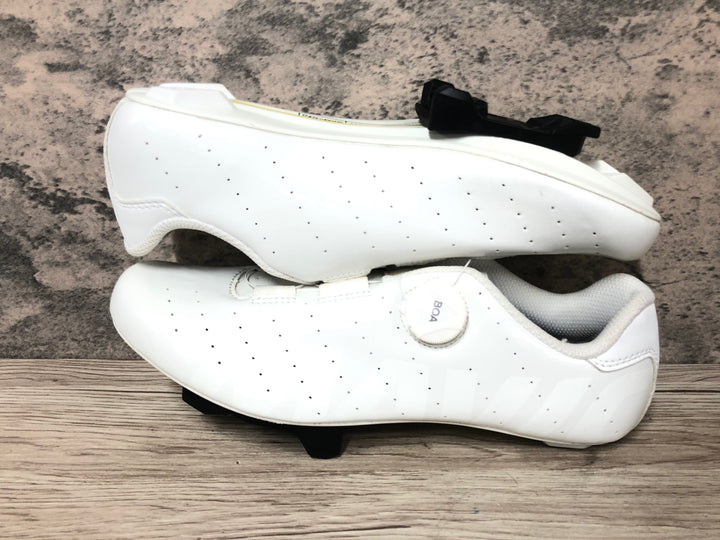 JT323 マヴィック MAVIC COSMIC BOA ビンディングシューズ 3穴 白 EU41 1/3
