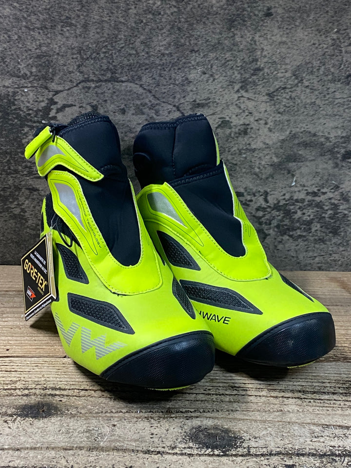 JU123 ノースウェーブ NORTHWAVE Fahrenheit Arctic 2 GTX ビンディングシューズ 3穴 黄 EU41 GORE-TEX