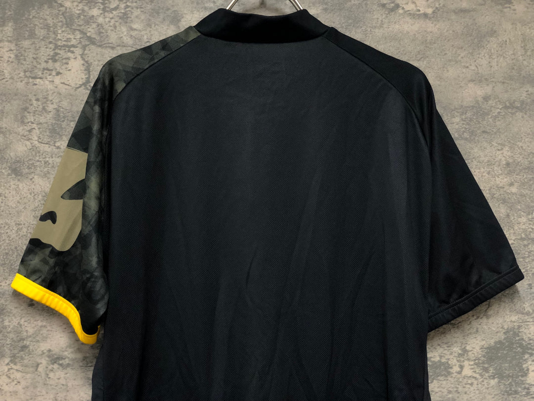 KL257 ナイキ NIKE 半袖 サイクルジャージ 黒 L