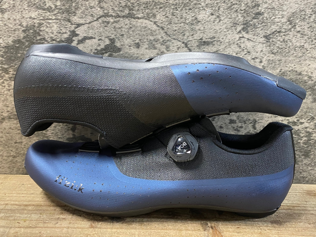 JZ698 フィジーク fizik TEMPO OVERCURVE R4 SHOES ビンディングシューズ 3穴 BOA 黒 EU42