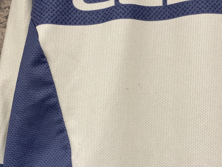 JX964 カステリ CASTELLI 半袖 サイクルジャージ 紺白  M