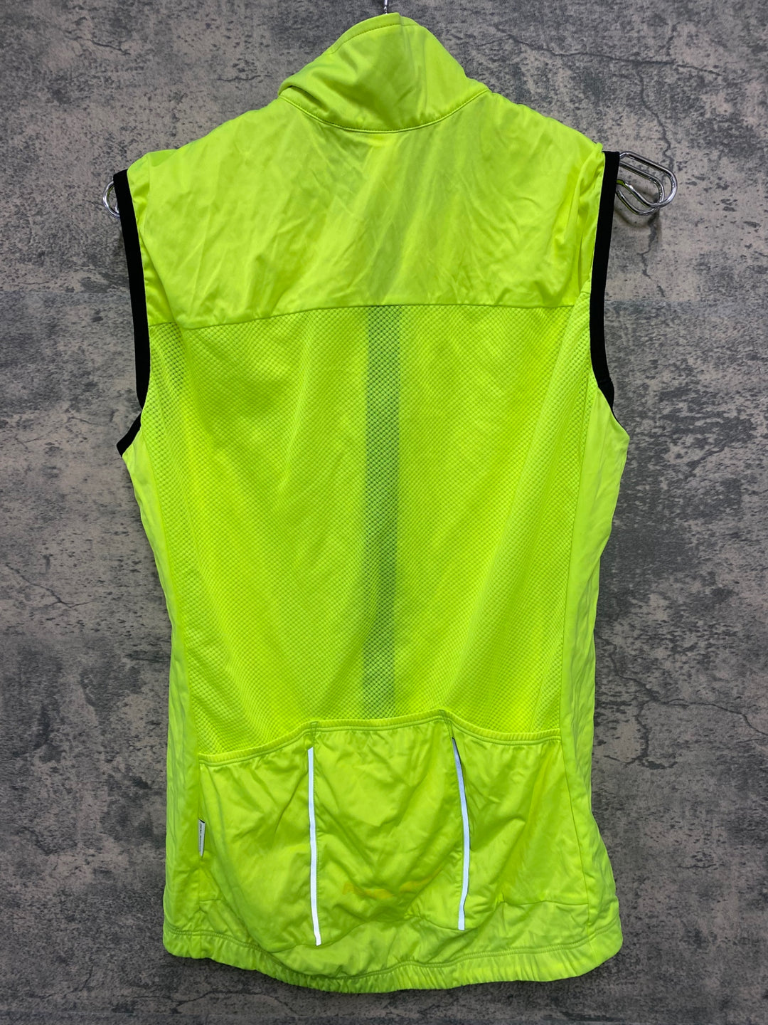 JQ908 パールイズミ PEARL iZUMi ジレ サイクルベスト 蛍光イエロー L