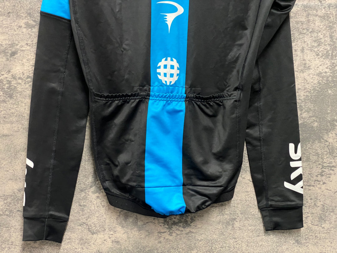 JV186 ラファ Rapha PRO TEAM JERSEY TEAM SKY 半袖 サイクルジャージ 黒 XS