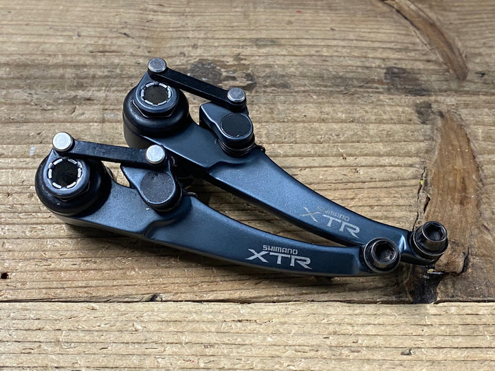 JK485 シマノ SHIMANO XTR BL-M950 BR-M951 ブレーキレバー左右セット Vブレーキ 前後セット シューなし