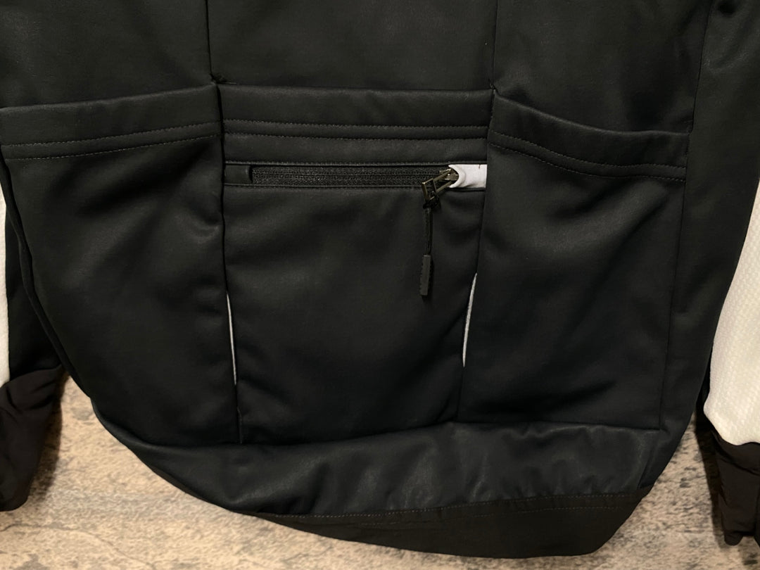 KH356 マヴィック MAVIC COSMIC PRO JACKET 長袖 サイクルジャケット 白/黒 M