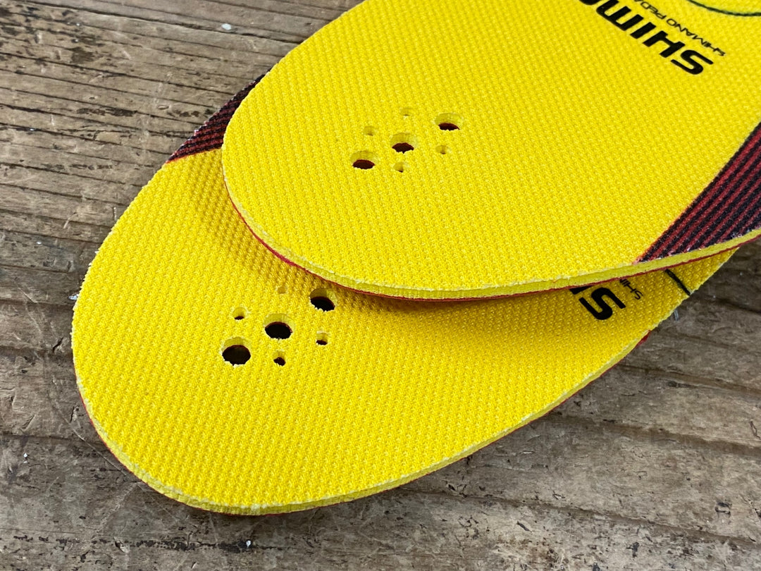 KN627 シマノ SHIMANO CUSTOM - FIT INSOLES インソール 黄 EU42