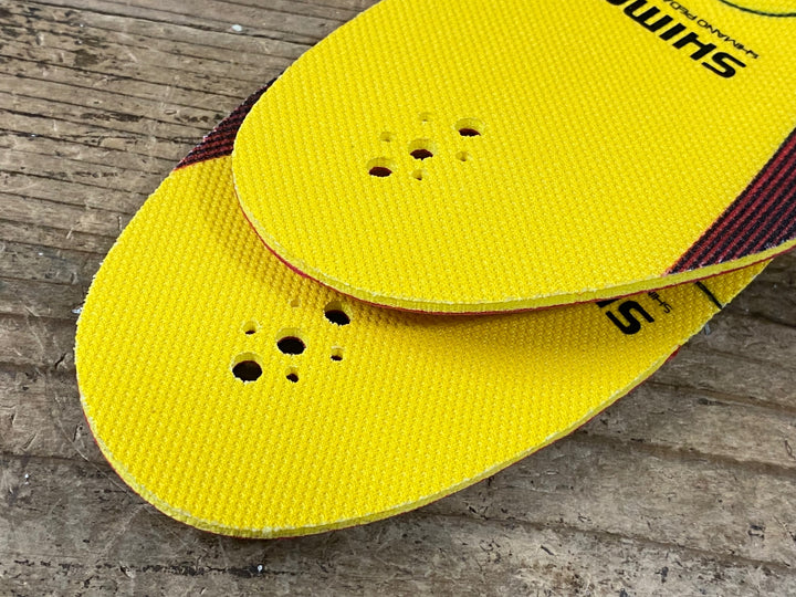 KN627 シマノ SHIMANO CUSTOM - FIT INSOLES インソール 黄 EU42