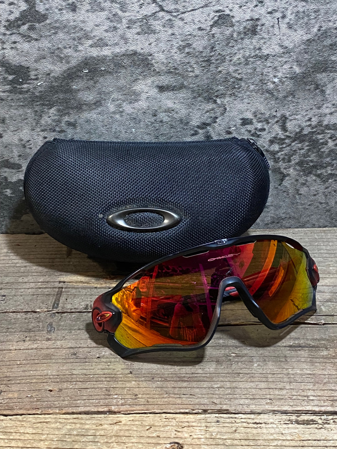 KD114 オークリー OAKLEY ジョーブレイカー JAWBREAKER 黒 赤 PRIZM ROAD
