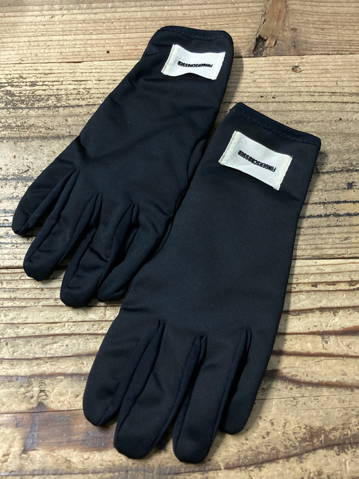 KM747 フィンガークロスド FINGERSCROSSED EARLY WINTER GLOVES 長指 ウィンターグローブ 黒 M