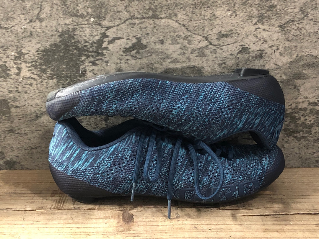 KB776 ジロ GIRO EMPIRE E70 KNIT ビンディングシューズ 3穴 ネイビー EU42