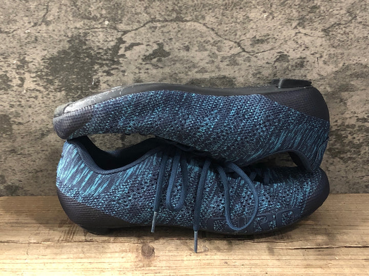 KB776 ジロ GIRO EMPIRE E70 KNIT ビンディングシューズ 3穴 ネイビー EU42
