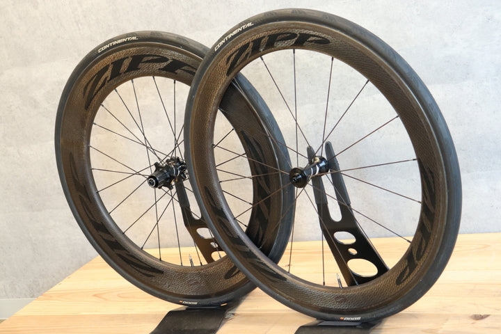 ジップ ZIPP 404/808 ファイアクレスト Firecrest カーボン クリンチャー ホイールセット シマノ11/12S 【さいたま浦和店】