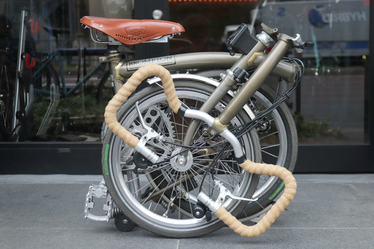 BROMPTON P6R 2014年式 Rawカラー 希少Pハンドル 絶版モデル BROMPTON