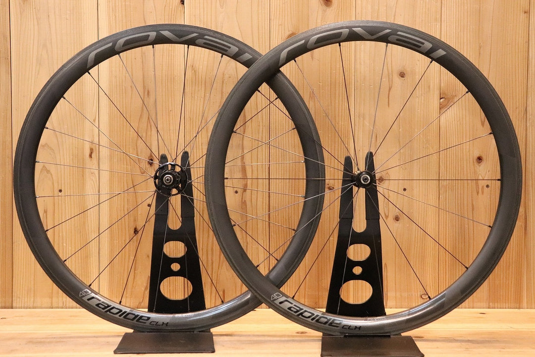 ロヴァ―ル ROVAL ラピーデ RAPIDE CLX 40 TU カーボン チューブラー ホイールセット シマノ 11S/12S 【芦屋店】