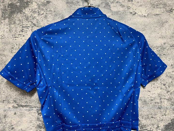 JO883 カペルミュール KAPELMUUR 半袖 サイクルジャージ ネイビー ドット 36 レディース