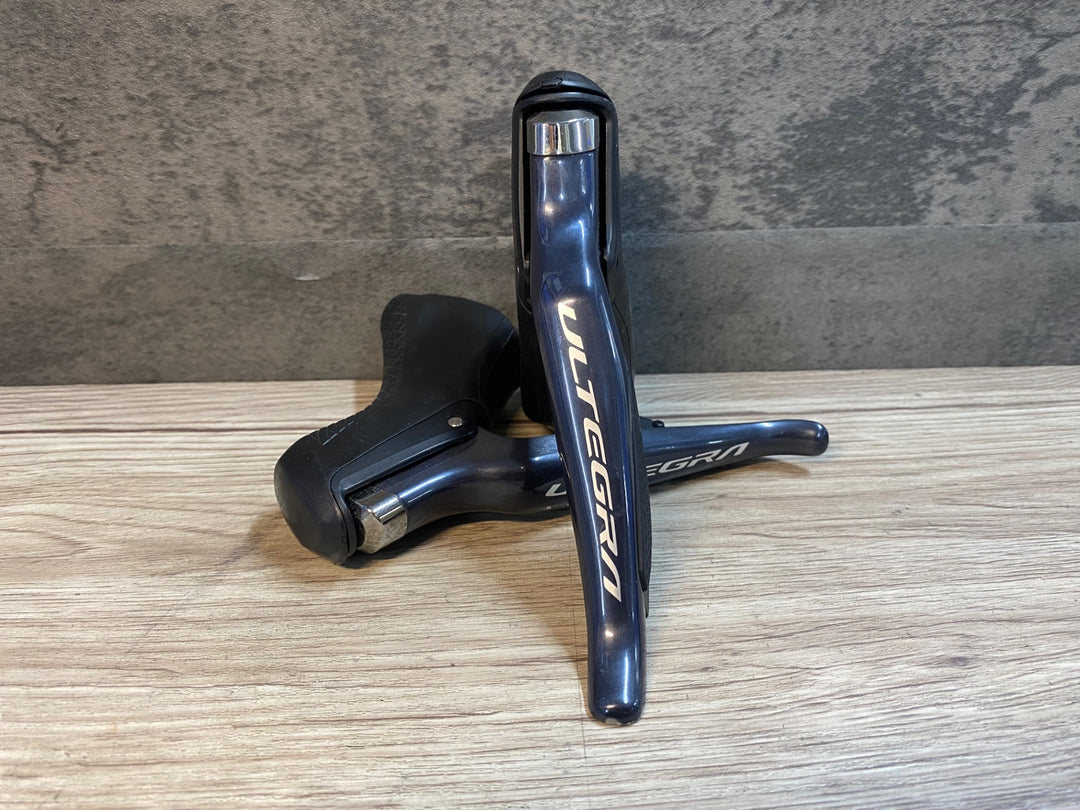 JO126 シマノ SHIMANO アルテグラ ULTEGRA ST-R8050 STIレバー 2×11S 電動 Di2 動作確認済