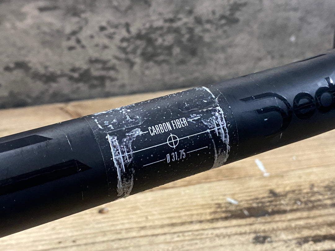JY934 デダ DEDA SUPERLEGGERA カーボン ドロップハンドル Φ31.7mm エンド外-外420mm